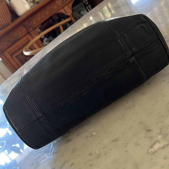 Excellent Condition Vintage Coach Tote Bag Navy Blue 279-2901 - Picture 3 of 13